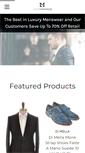 Mobile Screenshot of luxurymenswear.com
